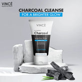 Vince Charcoal Scrub Face Wash For Women - 120ml